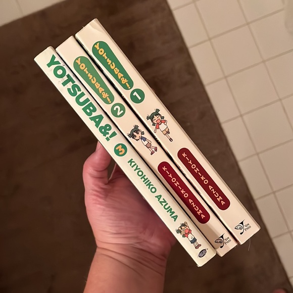 YOTSUBA &! MANGA Paperback Volumes 1, 2, 3, 9, 10 Kiyohiko Azuma ENGLISH 5-Books - Picture 12 of 16